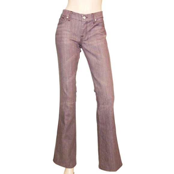7 For All Mankind Denim - 7 for All Mankind A-POCKET Flare Leg Jeans Denim Trousers Pants 29 Pur New